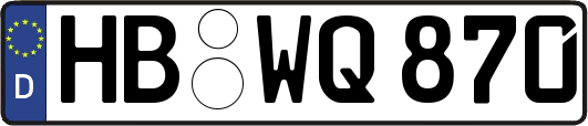 HB-WQ870