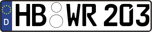 HB-WR203