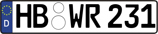 HB-WR231