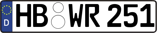 HB-WR251