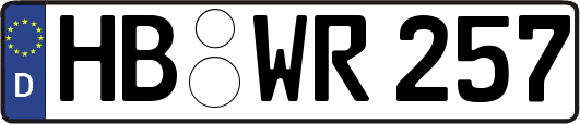 HB-WR257