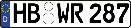 HB-WR287