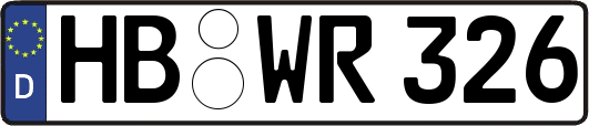 HB-WR326
