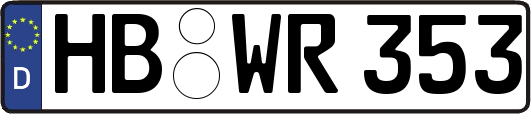HB-WR353