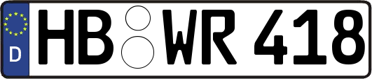 HB-WR418