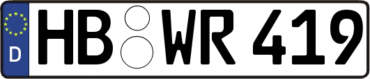 HB-WR419
