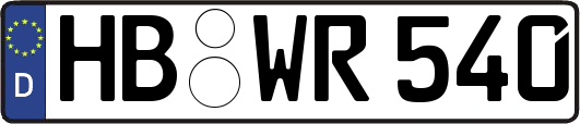 HB-WR540