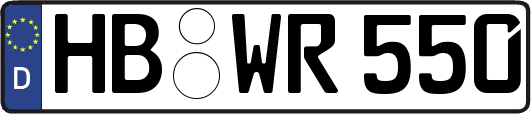 HB-WR550