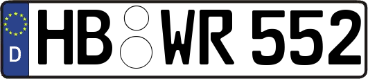 HB-WR552