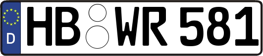 HB-WR581