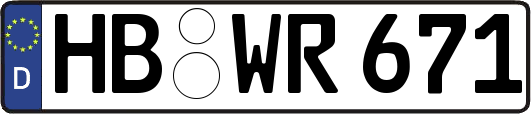 HB-WR671