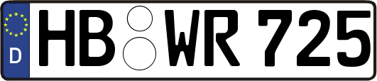 HB-WR725