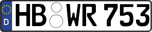HB-WR753