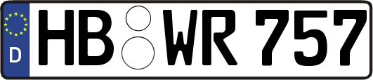 HB-WR757