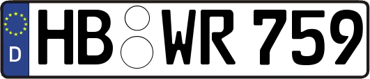 HB-WR759