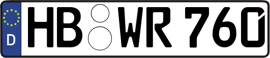 HB-WR760