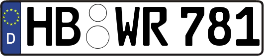 HB-WR781