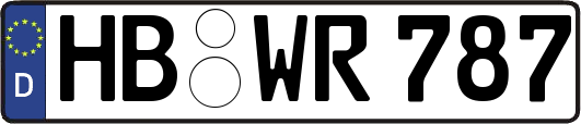 HB-WR787