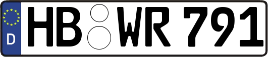 HB-WR791