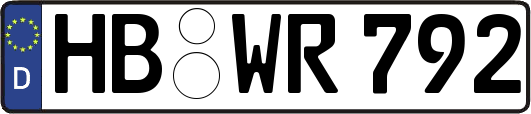 HB-WR792