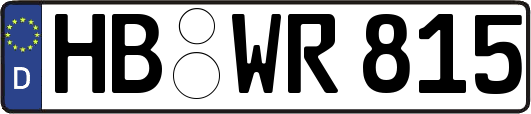HB-WR815