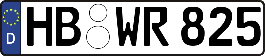 HB-WR825