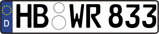 HB-WR833