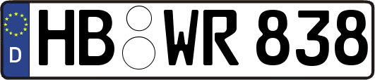 HB-WR838