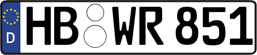 HB-WR851