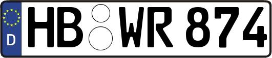 HB-WR874