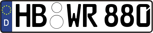 HB-WR880