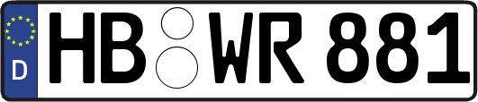 HB-WR881