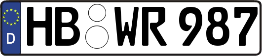 HB-WR987