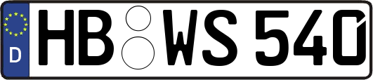 HB-WS540