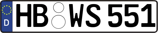 HB-WS551
