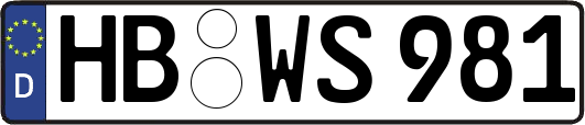 HB-WS981