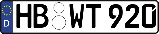 HB-WT920