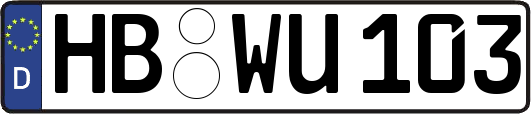 HB-WU103