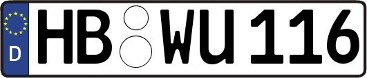 HB-WU116