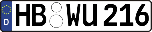 HB-WU216