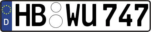 HB-WU747