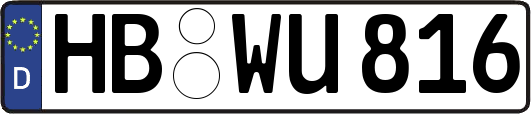 HB-WU816