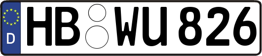 HB-WU826