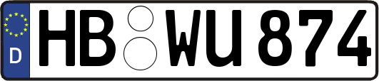 HB-WU874
