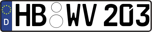 HB-WV203