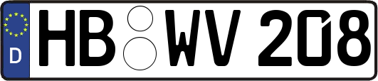 HB-WV208