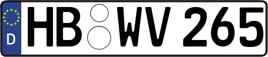 HB-WV265