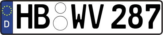 HB-WV287