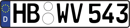 HB-WV543