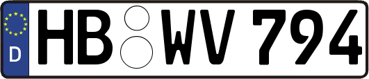 HB-WV794